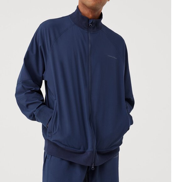 OUTDOOR VOICES Men's High Stride Zip Navy Jacket size XL - Picture 1 of 6